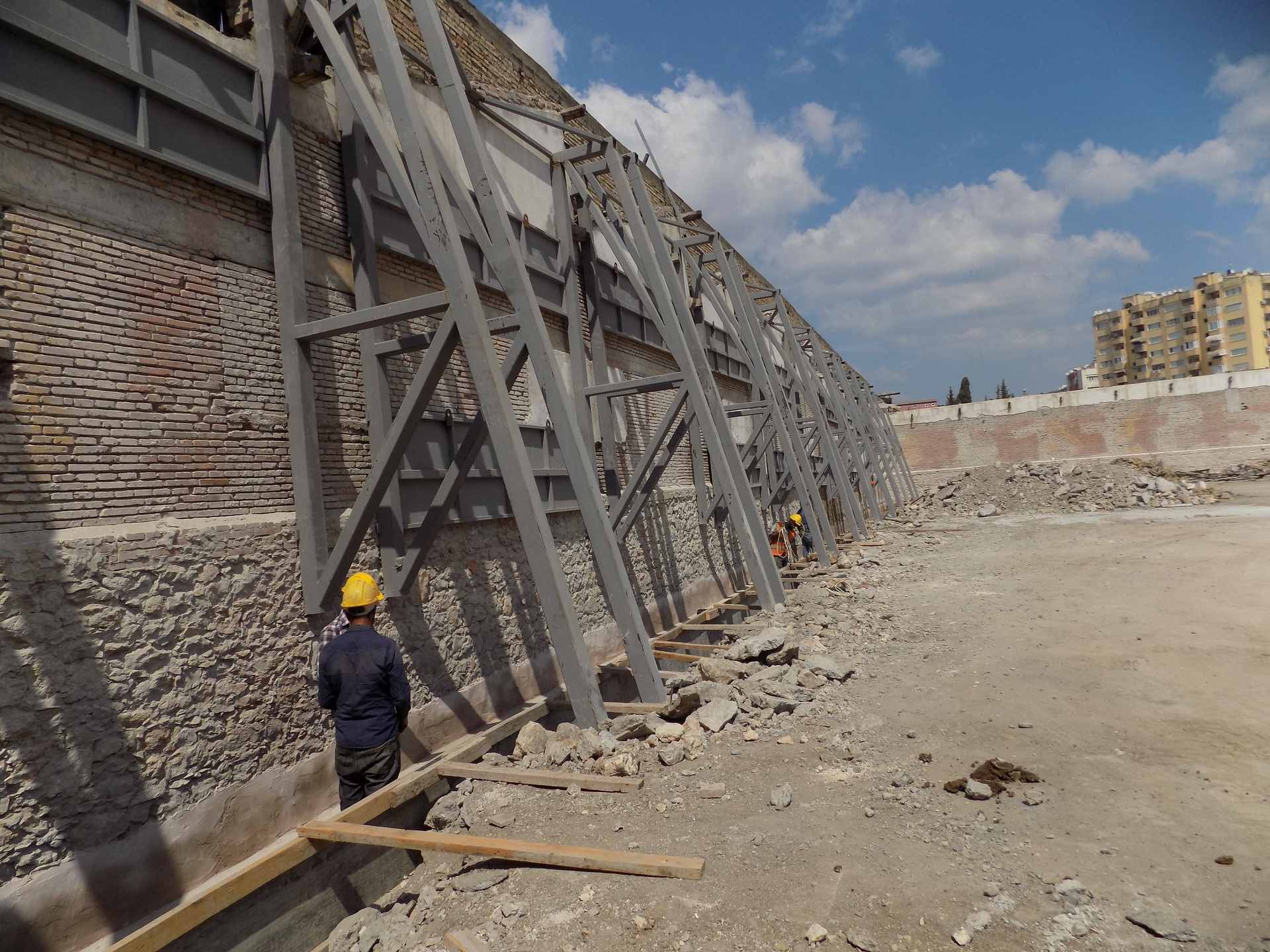 Adana Yeni Müze ve Kültür Kompleksi onarım çalışması